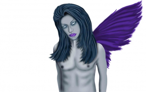 Creation of Dark male fairy: Step 6